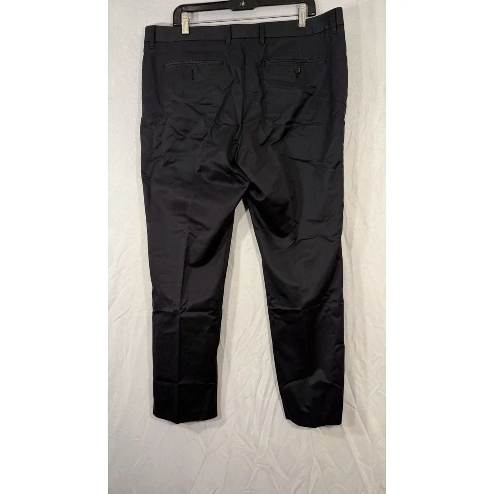 bonobos tuesday pant Men's Black Size 38x30 Chino‎ Flat Front Khaki Pant